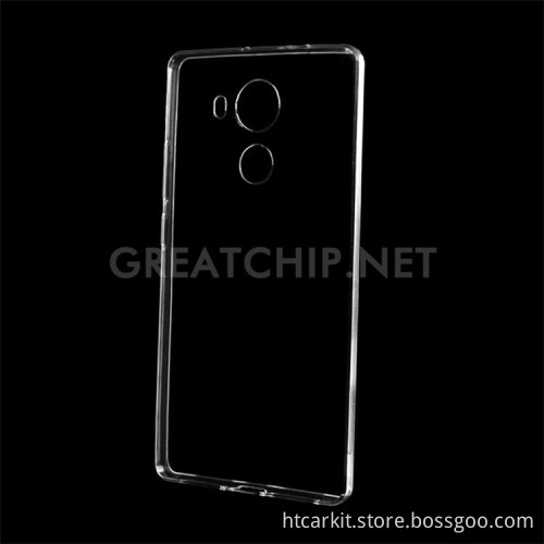 Ultra Thin Soft Tpu Clear Transparent Case For huawei mate 8 china manufacturer
